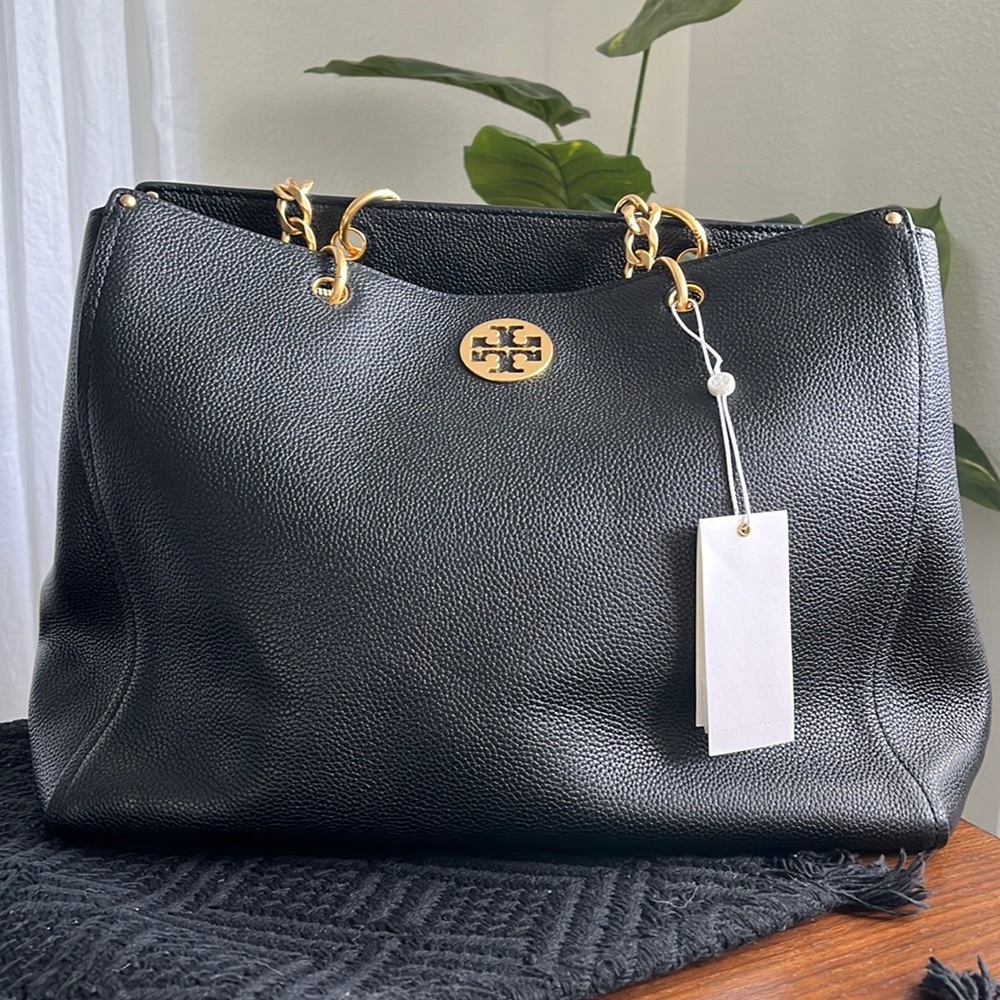 Tory Burch Everly Leather Tote